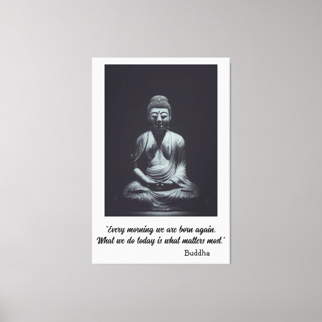 Buddha  canvas print (Front)