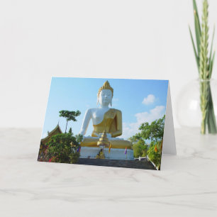 Buddha Chiang Mai Thailand Blank Card