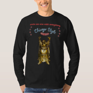 Buddha Chicago Style Hot Dog One With Everything T-Shirt
