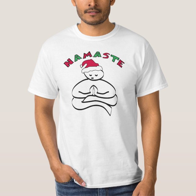 Buddha Christmas T-Shirt (Front)