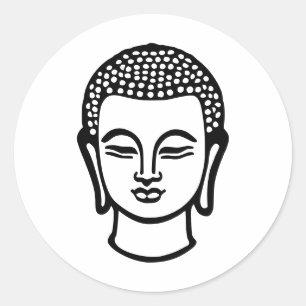 Buddha Classic Round Sticker