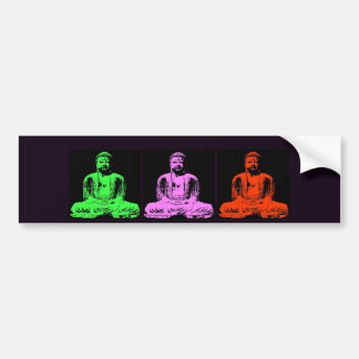 Buddha Collage Bumper Sticker