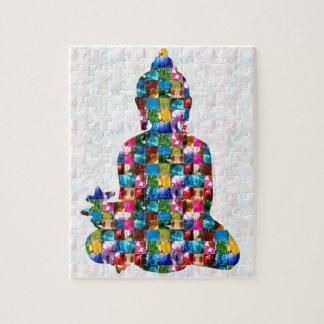 BUDDHA Consciousness : Rolled into JEWELS Jigsaw Puzzle