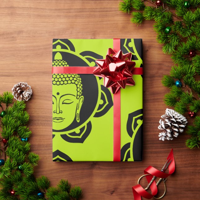 Buddha Decorative Wrapping Paper (Holiday Gift)
