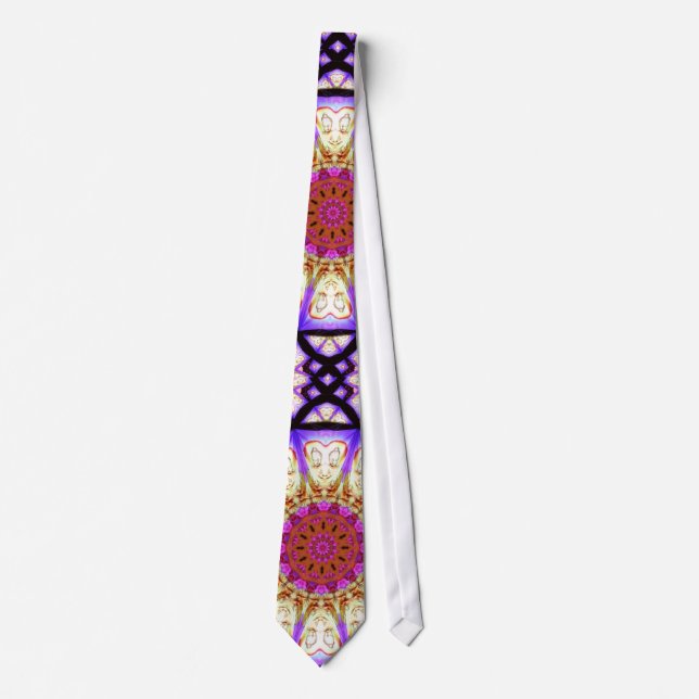 Buddha 'delica Art Spiritual Fashion Tie (Front)