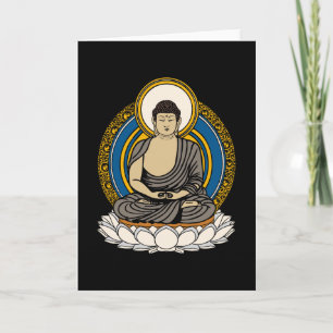 Buddha Dhyana Mudra Card