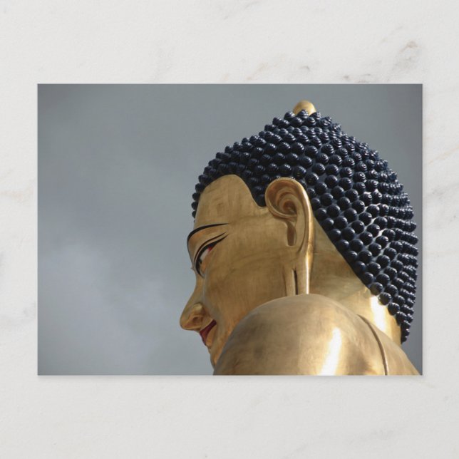 Buddha Dordenma statue Postcard (Front)