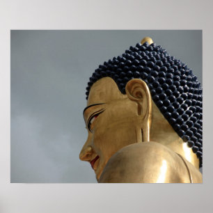 Buddha Dordenma statue Poster