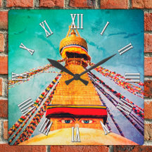 Buddha Eyes, Boudhanath Stupa, Nepal / Buddhism