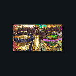 Buddha Eyes Psychedelic Pop Art Canvas Print<br><div class="desc">"Buddha Eyes Psychedelic" an original digital Pop Art painting by Scottish artist,  MWright,  for artwright.</div>