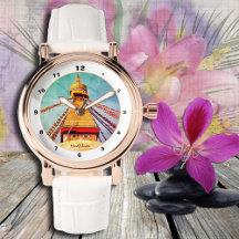 Buddha Eyes watch, Boudhanath Stupa, Nepal