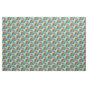buddha face fabric