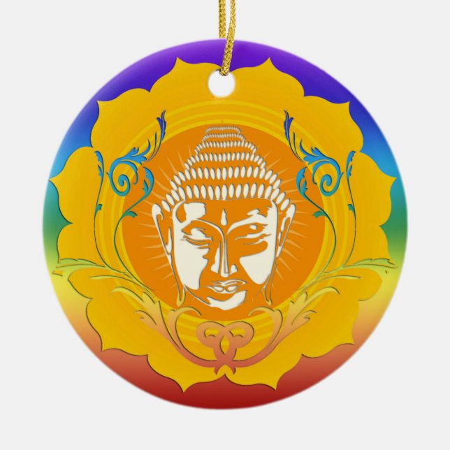 Buddha face ornament (Front)