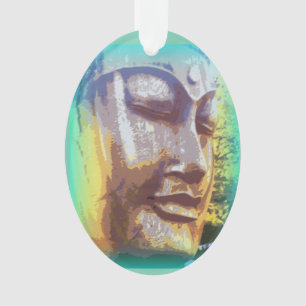 Buddha face ornament