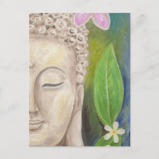 Buddha Face postcard (Front)