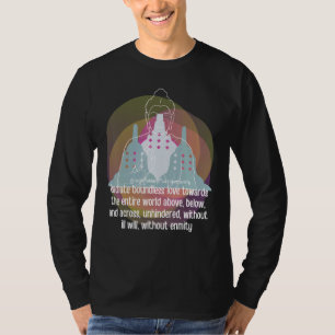 Buddha Gautama Mindfulness Peace Loving Kindness M T-Shirt