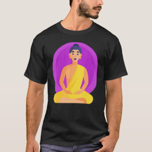 Buddha Gautama Mindfulness Peace Loving Kindness M T-Shirt