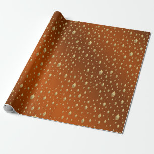 buddha, golden + buddha, asian pattern, shiny, wrapping paper