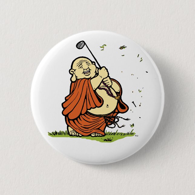 Buddha Golf Button (Front)
