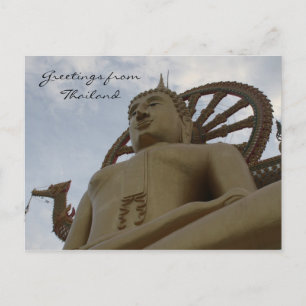 buddha greetings postcard