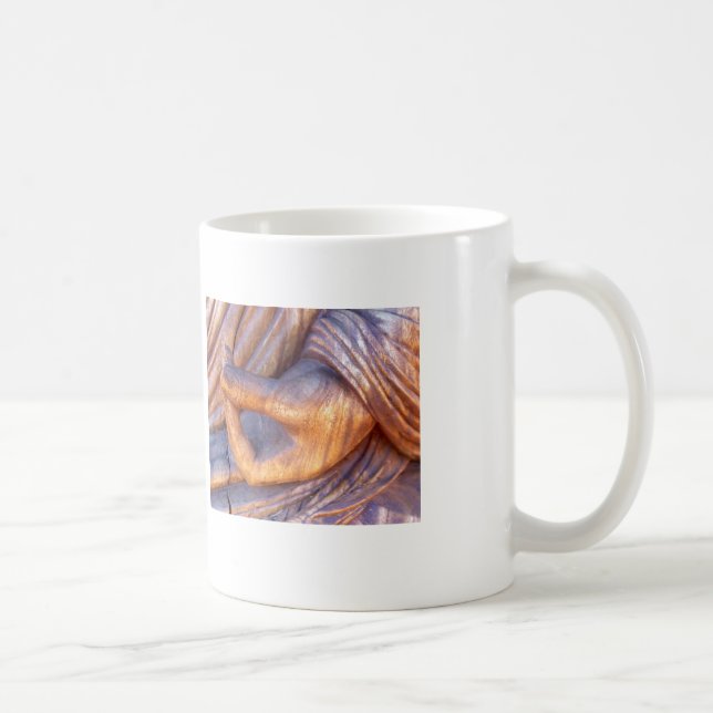 Buddha hand in mudra mug (Right)