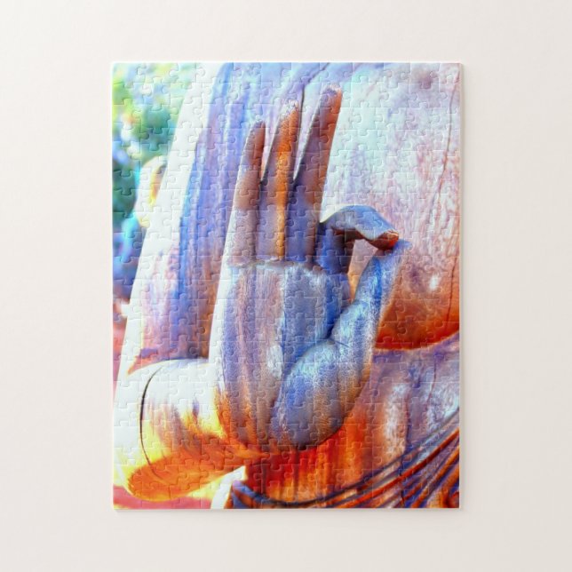 Buddha hand puzzle (Vertical)