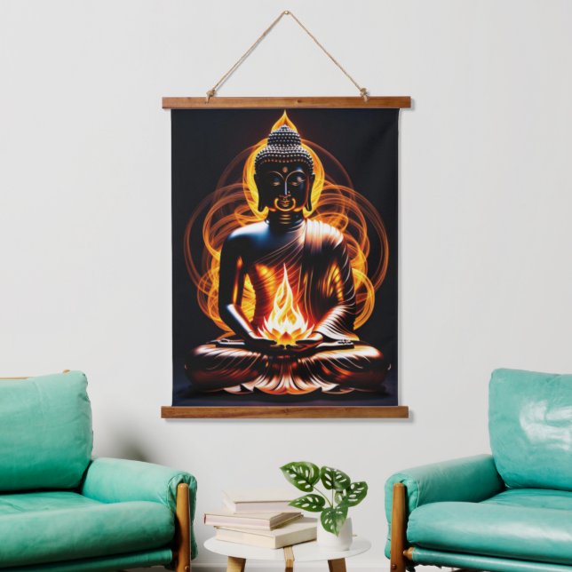 Buddha Hanging Tapestry (Living Room)
