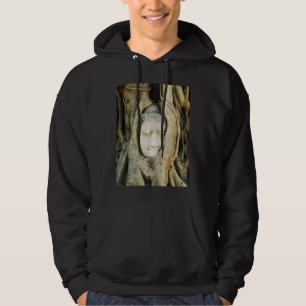 Buddha Head in the Fig Tree .. Ayutthaya, Thailand Hoodie