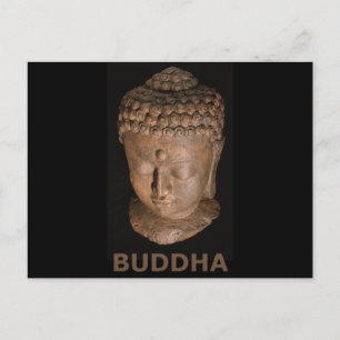 Buddha Head Postcard