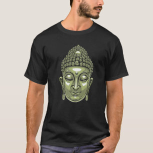 Buddha Head Siddhartha Gautama   T-Shirt