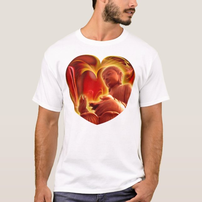 BUDDHA Heart T-Shirt (Front)