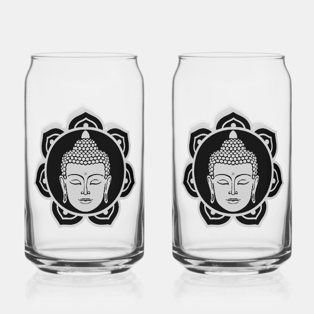 Buddha  Home And Living Can Glass (Front)