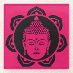 Buddha Home And Living Glass Coaster