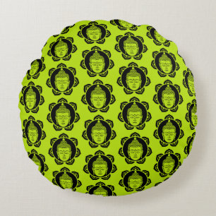 Buddha Home And Living  Round Cushion