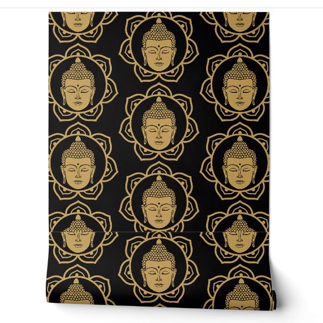 Buddha Home And Living Wallpaper (Unrolling)