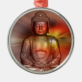 Buddha II Metal Tree Decoration