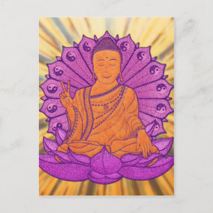 Buddha Illuminated Postcard