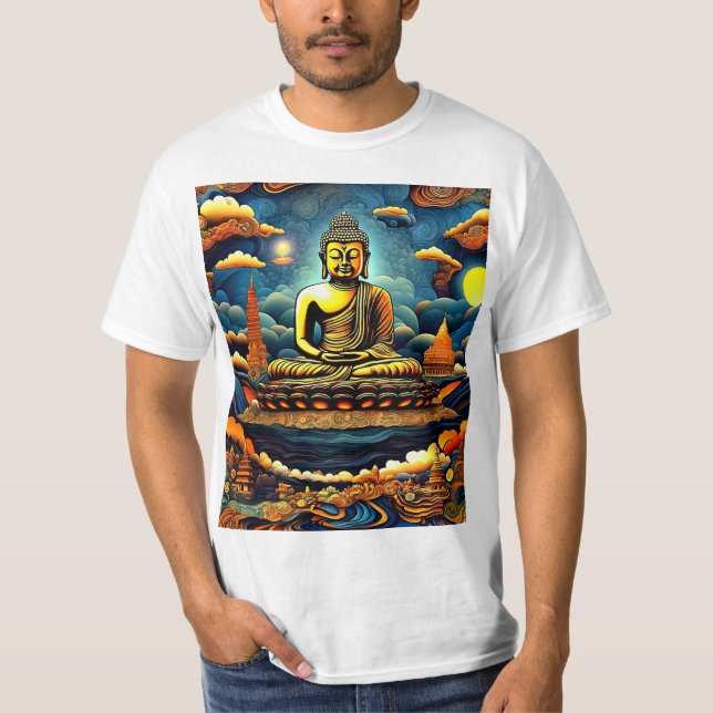 Buddha in contemplation T-Shirt (Front)