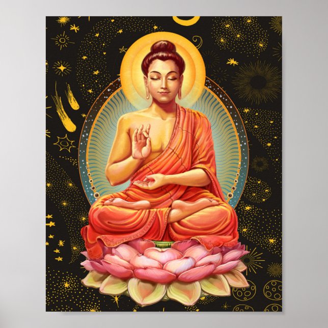Buddha in Ecstacy Poster (Front)