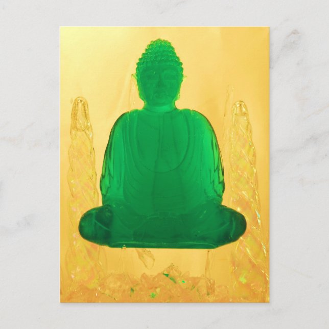 buddha in gold postcard (Front)