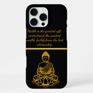 Buddha in Lotus Pose iPhone 16 Pro Max Case