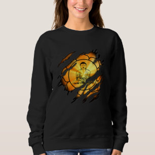 Buddha in me Religion God Belief Sweatshirt