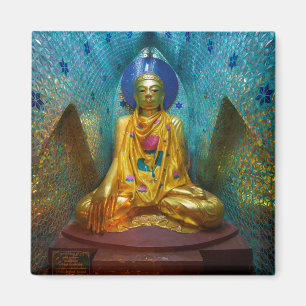 Buddha In Ornate Alcove Magnet