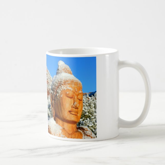 Buddha in Snow Mug (Right)