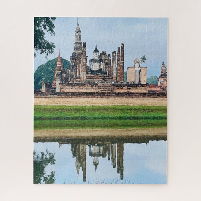 Buddha in Thailand Sukhothai Province Jigsaw Puzzle (Vertical)