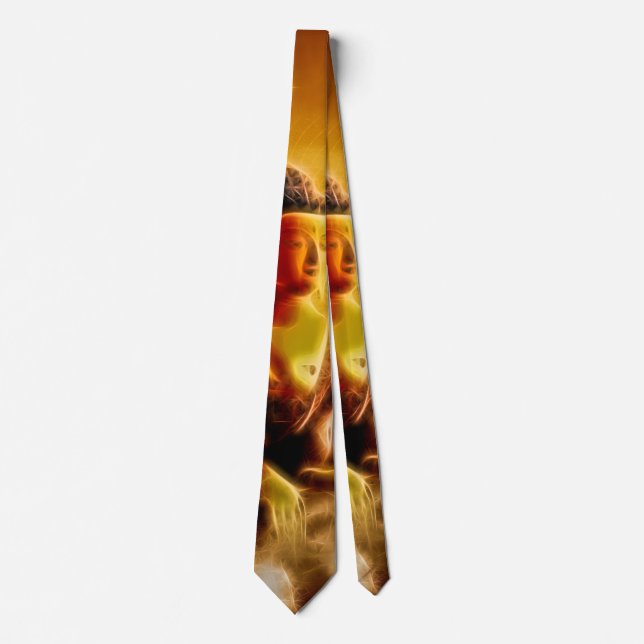 Buddha in the sky tie (Front)