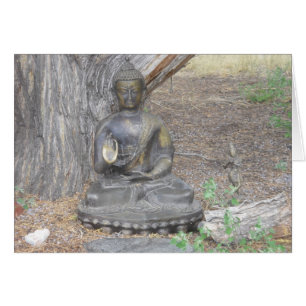 Buddha in the Woods Card