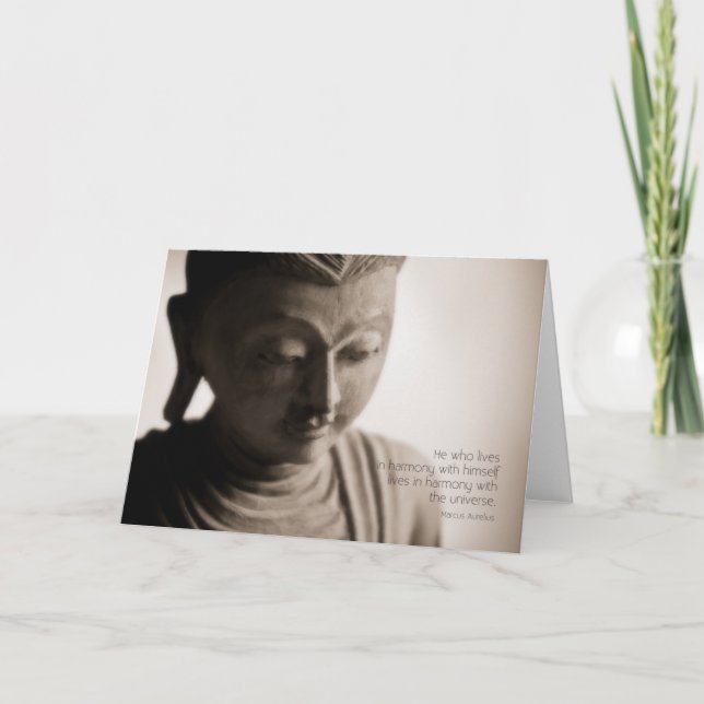 Buddha • Inspirational Card (Front)