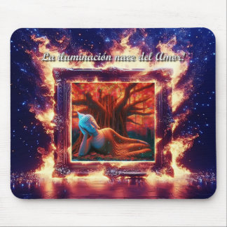 Buddha is Love Own Mouse Mat