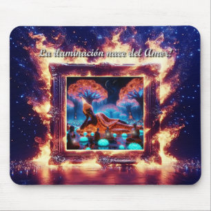 Buddha is Love Own Mouse Mat